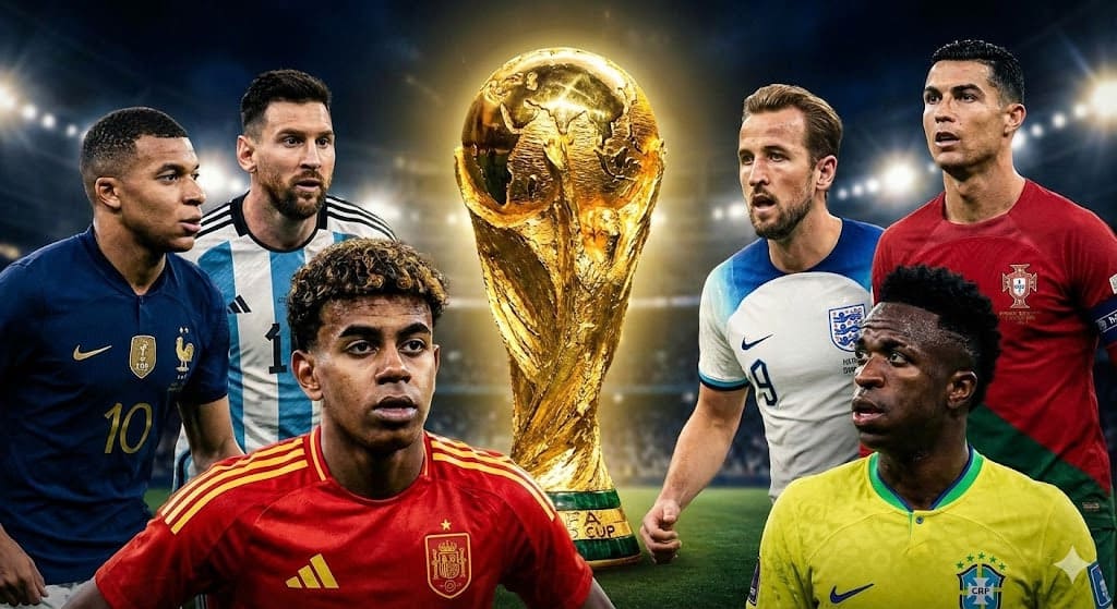 As Seleções Favoritas para Vencer o Mundial 2026